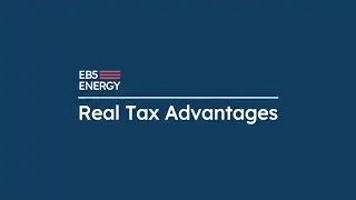 EB5 Energy has Real Tax Advantages