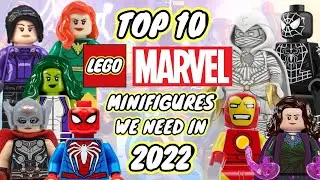 ТОП-10 минифигурок LEGO Marvel, которые нам НУЖНЫ в 2022 году!