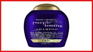 Great product -  OGX Blonde Enhanced + Purple Toning Shampoo, Blonde-Toning to Personalize Your Blon