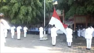 JATENGTIME - PASKIBRA SMA N 2 DEMAK DALAM MENYAMBUT HUT INDONESIA KE 71