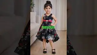 🔥 Trending Baby Girl Dress Design | Floral Frock Look #Shorts#jscrafting #viral