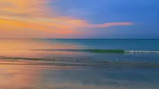 Ocean Bliss ASMR 🌊 | Soothing Coastal Waves for Relaxation & Study Focus
