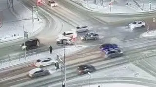 Многострадальный столбик вновь пострадал на УБР в Сургуте