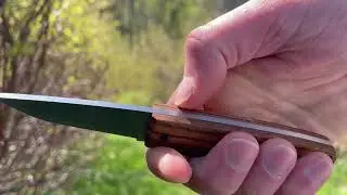 Brisa PK 70FX Bocote Scandi! Quick Look by www.bushcraftcanada.com