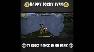 1 v 4 clutch range impossible fight by Happylock#shorts#shortsvideo#happylocky#impossible