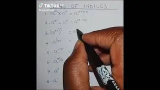 Laws of Indices #maths #mathematics #mathfactfluency