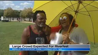 KC RiverFest: Nearly 80000 to celebrate 4th of July at longest fireworks show in Kansas City