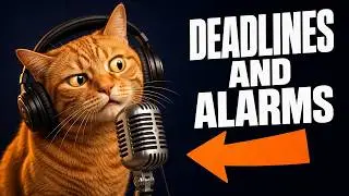 Cat Podcast | Why Humans Torture Themselves With Deadlines And Alarms