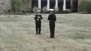 University of Michigan Drill Team at Memphis: Two Man Exhibition