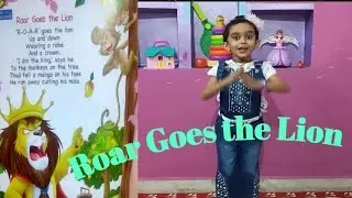 Roar Goes the lion rhyme l English Rhyme l #rhymes #nuseryrhymes #kidsrhymes