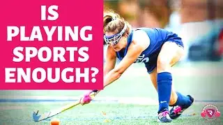 Is playing sports enough for female athletes?