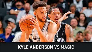 Kyle Anderson Highlights: 9 pts, 5 ast vs Magic (01.02.2016)