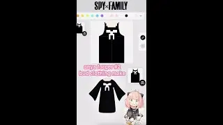 Anya Forger SPY X FAMILY Custom Design Tutorial 2 |BUD CREATE