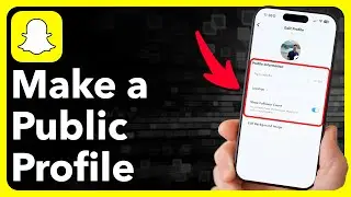 How To Make Public Profile On Snapchat