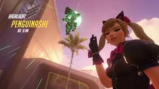 PenguinAshe as D.Va Highlight Capture the Flag