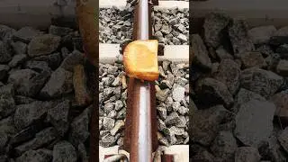 Train vs Bread Crushing Experiment 🙈✌️#shots #viral #train