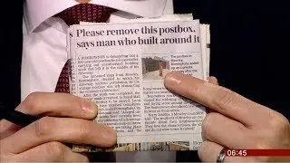 Owner builds driveway illegally tells PO to move postbox (UK) - BBC News - 18th February 2019