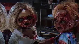 Chucky and Tiffany- blood.