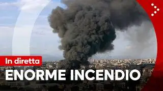 LIVE Milano, grosso incendio nel deposito Bartolini di Bovisa. Forti esplosioni: diretta video