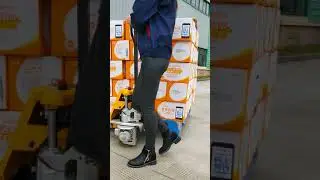 upright moving function by Microlift Hybrid pallet truck