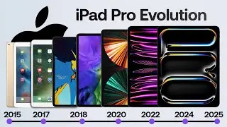 iPad Pro Evolution &ndash; From 1st Gen in 2015 to&nbsp;M5&nbsp;2025