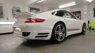 Porsche 911 turbo vinyl wrap by pw pro