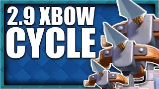 2.9 XBOW CYCLE DECK | I Got Married!? | Clash Royale