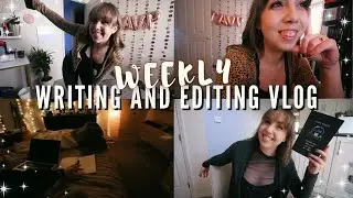 upsetting books, novel revisions, and Poems release! // weekly author and editor vlog