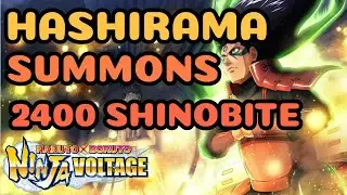 Hashirama Rekit Summons! 2400 Shinobites | Naruto x Boruto Ninja Voltage | NxB NV