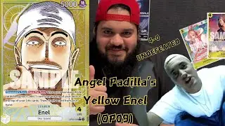 Undefeated Yellow Enel Deck Profile! | Angel&rsquo;s 4-0 Locals Run | One Piece Card Game