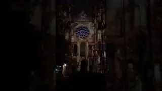 Chartre Cathedral Light Show 1