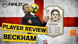 Fifa 21 David BECKHAM 89 Review!| 89 Rated David Bechkam Fifa 21!