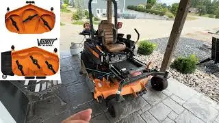 Which deck 61&rdquo; vs 72&rdquo; and side discharge or rear? 