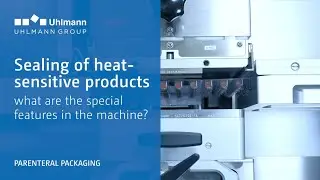 Uhlmann BLU 400 - The Blister machine is developed for packaging sensitive products