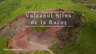 Vulcanul Stins de la Racoș - Locul &icirc;n care te simți ca pe Marte! (video dronă - mai 2023)