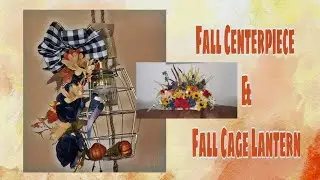 Dollar Tree 🌳 -🍁Fall Centerpiece and Lantern🍁