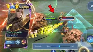 LANCELOT UNLIMITED DASH TUTORIAL!! | BEST BUILD TIPS & TRICK ! 🔥😱 (SECRET SENSITIVITY FOR LANCELOT)