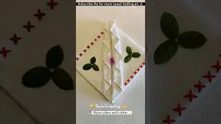 towel decoration | How to display towels decoratively | How to fold towels like a spa ✨