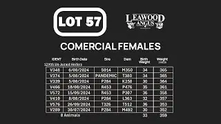 Lot 57 - Spring Sale 2025