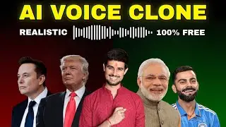 AI Voice Cloning Free 🔥 | How To Clone Anyone's Voice | Best Free Elevenlabs Alternative