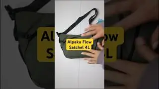 Alpaka Flow Satchel 4L (unpack with me)