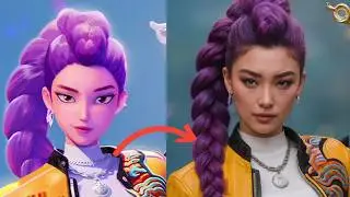 K-Pop Demon Hunters in REAL LIFE 💜🎤