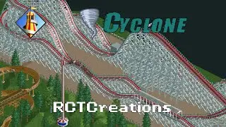 Cyclone - Intamin Wooden Coaster (OpenRCT2)