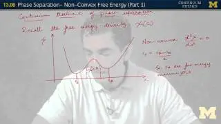 13.06. Phase separation non convex free energy