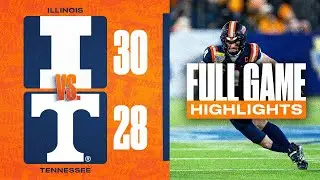 Illinois vs. Tennessee | Full Game Highlights 12/30/25