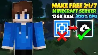 How To Make Free Minecraft Server 24x7 | Free 24/7 Minecraft Hosting🟢