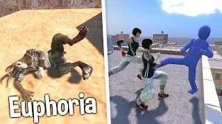 Euphoria Dude Ragdoll in Overgrowth - Compilation Vol. 12