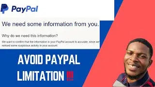 How to Manage a PayPal Account to Avoid Blocking/Limitation | How to Avoid PayPal Limitation