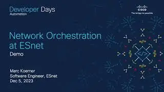 Network Orchestration at ESnet - Demo