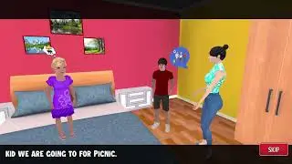 Virtual Family Summer Vacation Simulator Game | Android Gameplay